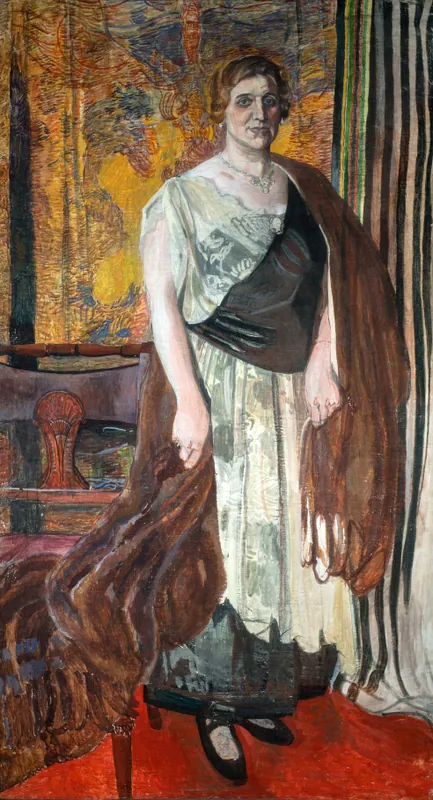 Портрет певицы Н. М. Калининой