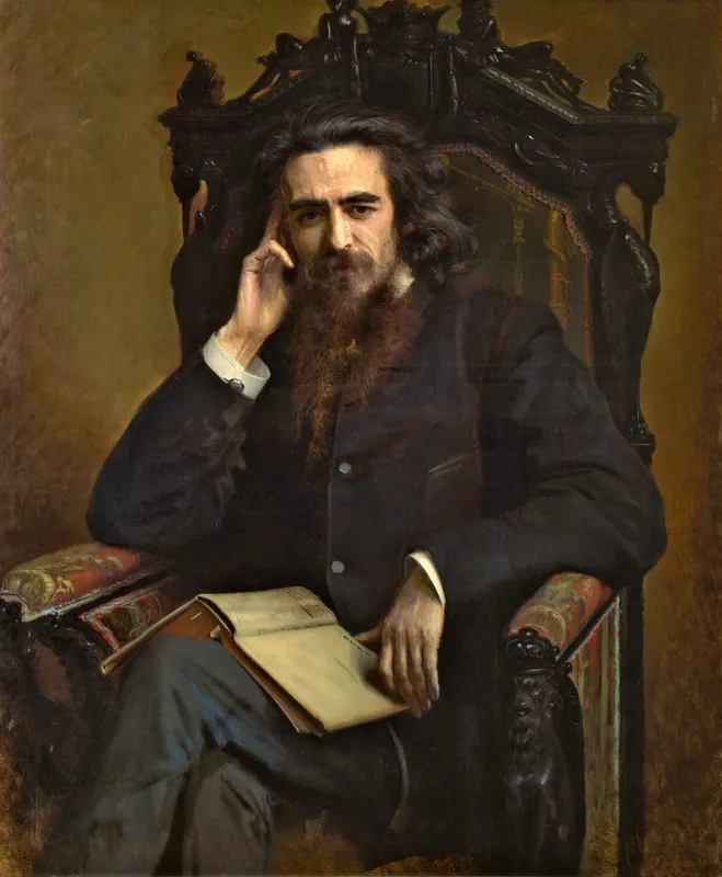 Портрет В. С. Соловьева