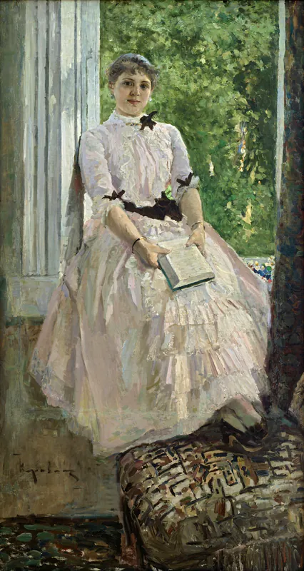 Портрет артистки Т. С. Любатович