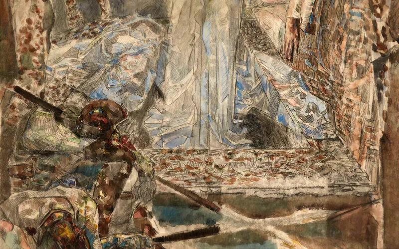 Спящие воины. Фрагмент