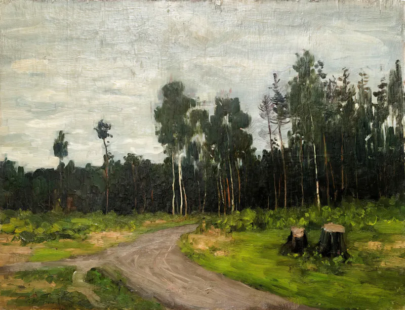 Серый день