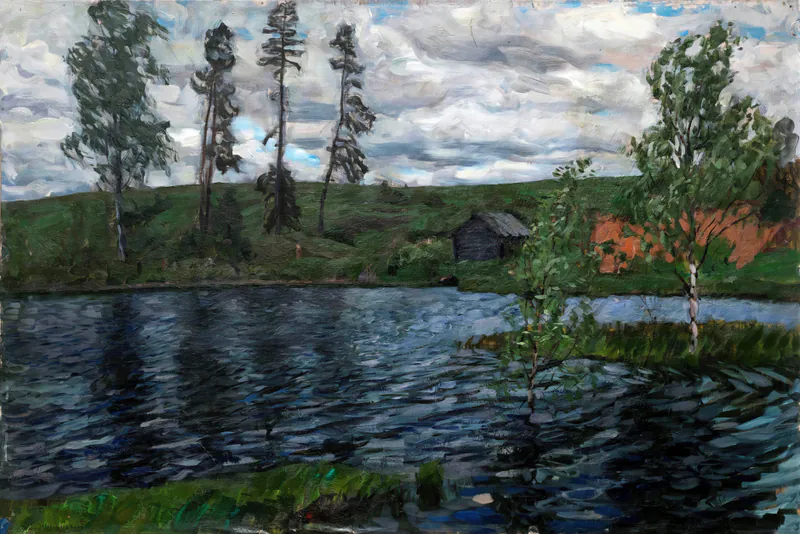 Пейзаж с рекой